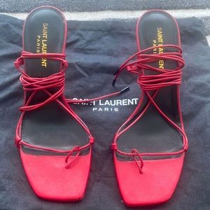 Super rare and unique Saint Laurent Sandals